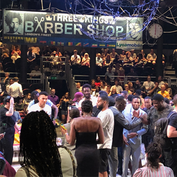 the cast of Barbershop